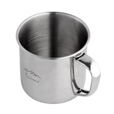 Imagem de Serenable Caneca De Viagem De Acampamento De Aço Inoxidável De 250 Ml Copo De Cerveja De Chá De Café Com água Potável