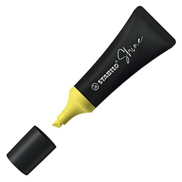 Imagem de Marca-Texto – STABILO Shine – Caixa com 10 unidade – Amarelo