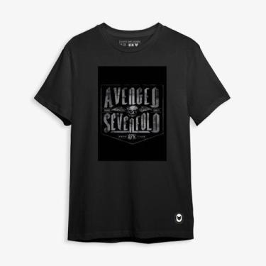 Imagem de Camiseta Masculina Algodão Savenged Sevenfold - Fire Fox