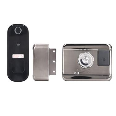 Imagem de Trava de Segurança Inteligente, PCB de Controle Remoto Com Chip Inteligente Trava de Segurança Doméstica Inteligente Travamento Automático de Aço Inoxidável para Porta de Metal