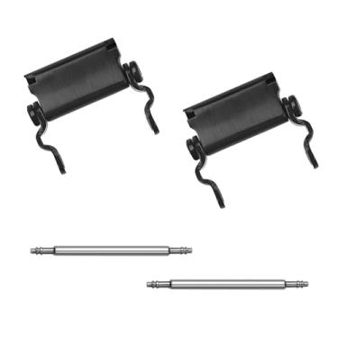 Imagem de Ozzagar Adaptador de relógio compatível com pulseira multiferramenta LEATHERMAN TREAD, 20 mm, preto, aço inoxidável usinado com precisão