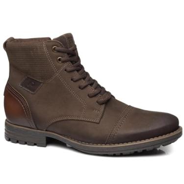 Imagem de Bota Coturno pegada Cano Médio Masculina Chocolate