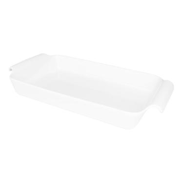 Imagem de Travessa Refratária Retangular Rasa Em Porcelana Fall Oxford 1,1L