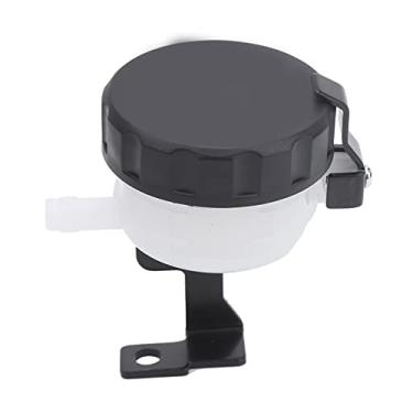 Imagem de Reservatório de Fluido de Freio Universal Motocicleta Cilindro Embreagem Bomba Substituição Material Abs Montagem No Guiador Grande Deslocamento Montagem Com para Motocicletas