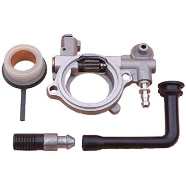 Imagem de TJPoto Kit de engrenagem sem-fim para bomba de óleo de motosserra MS260 024 026 MS 240 260 novo para Stihl