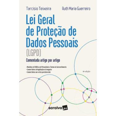 Imagem de Livro - Lei Geral de Proteção de Dados Pessoais: Comentada Artigo Por 