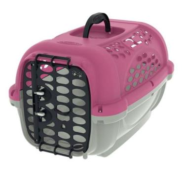 Imagem de Caixa de Transporte para Cachorro Gato Pet Panther Nº4 - Plast pet, Ro