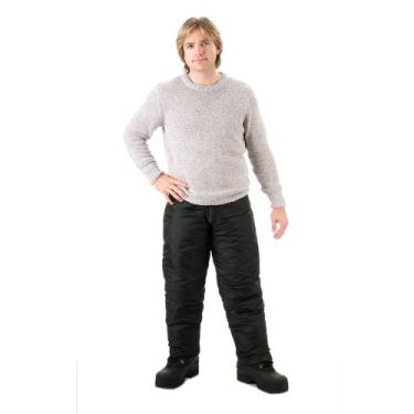 Imagem de Mossi Calça de neve masculina XXX-Grande preta