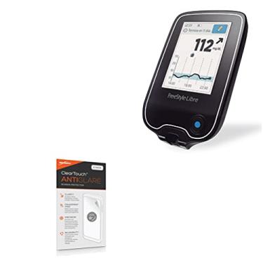 Imagem de Protetor de tela BoxWave compatível com leitor Freestyle Libre – ClearTouch antirreflexo (pacote com 2), película fosca antiimpressão digital para leitor Freestyle Libre
