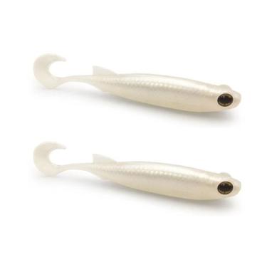 Imagem de Kit 2 Iscas Artificiais Para Pesca Monster 3X E-Shad 15cm, Manjuba