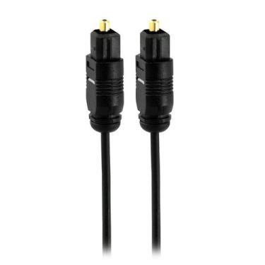 Imagem de Cabo de Áudio Digital Fibra Óptica Toslink 018-9001 PIX (1M) - AAT Áud