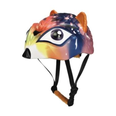 Imagem de Dynwave Capacete de bicicleta para crianças para meninos e meninas, capacete de ciclismo para crianças capacete de bicicleta para andar, Raposa