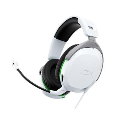 Imagem de Headset Gamer HyperX CloudX Stinger 2 – para Xbox, Conforto Exclusivo, Suporte de Cabeça Ajustável, Leve, com Espuma Inteligente, Cancelamento Passivo de Ruído, Branco (75X28AA)