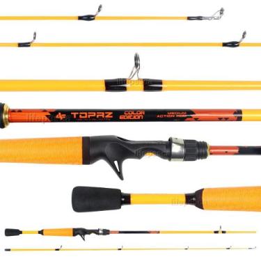 Imagem de Vara Para Carretilha Albatroz Topaz Color Edition 5'6" (1,68m) 6-12lbs