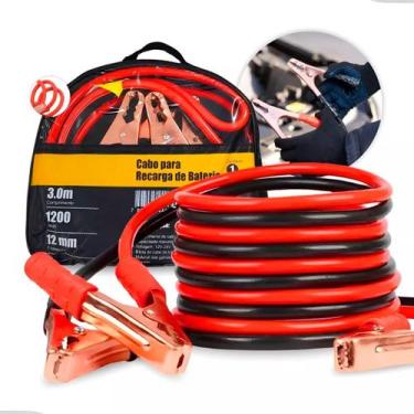 Imagem de Cabo Auxiliar Bateria 1200Amp Transferência De Carga - Guiro