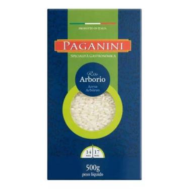 Imagem de Arroz Arbório Tipo 1 Paganini Caixa 500g.