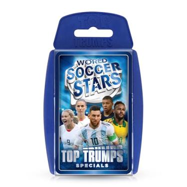 Imagem de Top Trumps World Soccer Stars Specials Card Game; Entertaining with The Most Famous Soccer Players | Sports Fans of All Ages | Family Fun for 6 & up