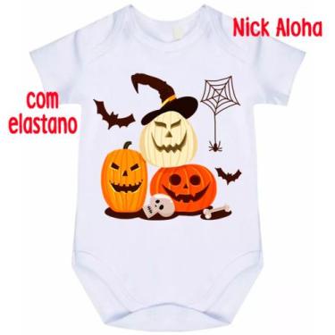 Imagem de body bebê abóboras cód 1838 - nick aloha, Branco, G