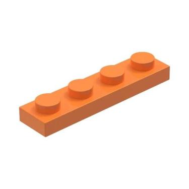 Imagem de 149 Unidades 3710 1x4 Blocos De Construção Básicos Compatíveis Com Tij