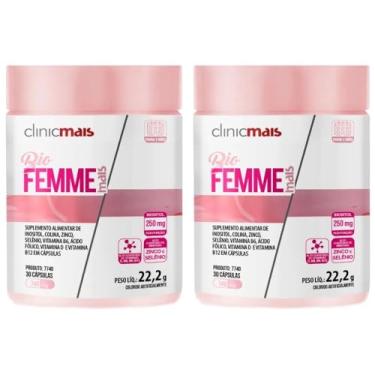 Imagem de KIT 2X Bio Femme (Inositol com vitaminas) 30 cápsulas - Clinicmais