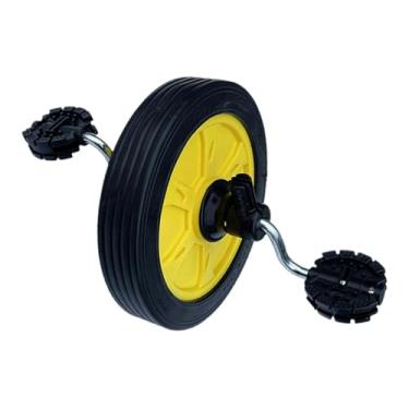 Imagem de YIJU Roda de triciclo infantil Roda de bicicleta infantil Rolamento antiderrapante Eixo para triciclos Acessório Ferramenta Montagem de rodas Crianças, Roda Dianteira