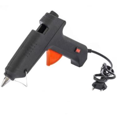 Imagem de Pistola Cola Quente Elétrica 60W Para Trabalhos Manuais - Papelaria