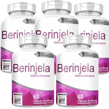 Imagem de Suplemento Berinjela 60 Cápsulas Kit 05 Unidades - 4Elementos