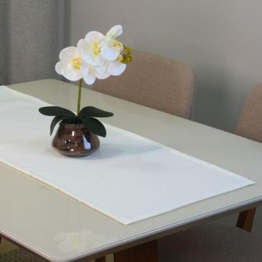 Imagem de Caminho De Mesa Basic 1 Peça 1,30m X 40cm Tecido Oxford 100% Poliéster
