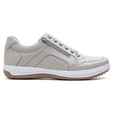 Imagem de Sapatênis Masculino Ultra Comfort em Couro Gelo-Masculino