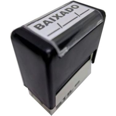 Imagem de Carimbo automático baixado com espaço para data - Stilo