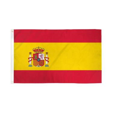 Imagem de Bandeira Genérica Espanha 150cm x 90cm Poliéster de alta qualidade - L