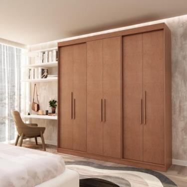 Imagem de Guarda Roupa Casal 6 Portas Lugano MDF - Edez