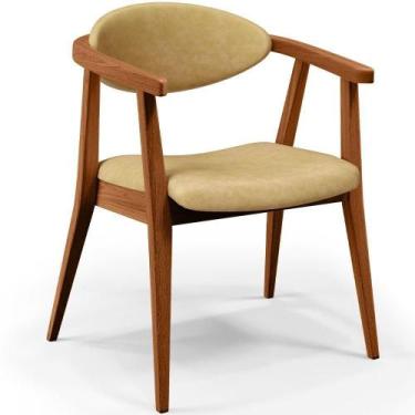 Imagem de Poltrona Decorativa Para Sala De Estar E Recepção Cecília L02 material