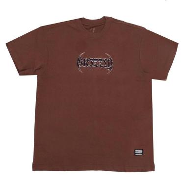Imagem de Camiseta Grizzly Heavy Metal Tee - Marrom Chocolate-Masculino