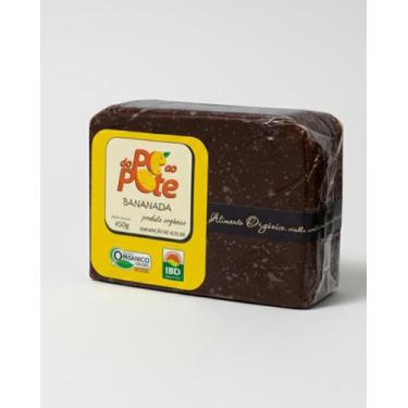 Imagem de Bananada Orgânica Sem Adição de Açúcar 450g Do Pé ao Pote 100 Fruta