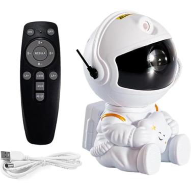 Imagem de Projetor de Estrelas com 8 Efeitos Nebulosos, Luz Noturna com Controle Remoto para Projeção de Galáxia no Teto e Parede