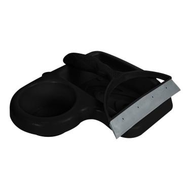 Imagem de Kit Pia Porta Detergente Esponja E Rodinho Casa E Cozinha Preto