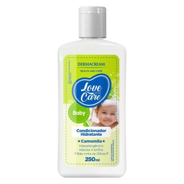 Imagem de Condicionador Hidratante Dermacream Love and Care Baby Camomila 250ml