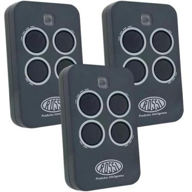 Imagem de Controle Remoto 433 MHZ Rossi Quattro 3 Unidades