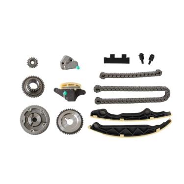 Imagem de AUCERAMIC Kit de corrente de distribuição de motor com 11 peças com roda dentada, tensor e guia adequado para Nissan Altima 2010-2012, Rogue 2010-2013, Rogue Select 2014-2015 2.5L L4 Replace
