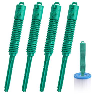 Imagem de lodfGL Pacote com 4 bastões minerais de substituição para filtro Frog Mate – Cartucho mineral de spa pré-preenchido para banheiras de hidromassagem e spas, serve na maioria dos filtros, reduz o uso de