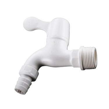 Imagem de AEHON Válvula de rosca macho de PVC 1/2 3/10.2 cm Conecta a mangueira macia de 16 mm Torneira de 1/5.1 cm 3/10.2 cm para mangueira de jardim Válvula de irrigação de plantas (3/10.2 cm)