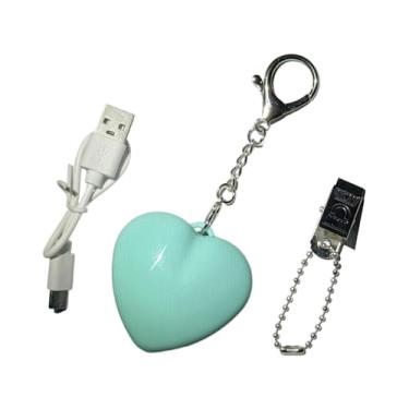 Imagem de Generic Bolsa leve com luz de toque, portátil e elegante, com chaveiro, perfeita para atividades ao ar livre, Dia dos Pais, viagens, decoração de quarto de, Azul