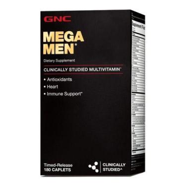 Imagem de Multivitamínico GNC Mega Men 180 Comprimidos