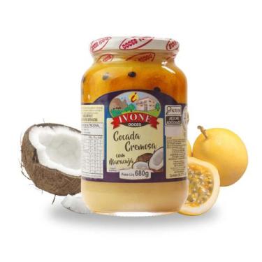 Imagem de Cocada Cremosa C/ Maracujá Ivone 680g