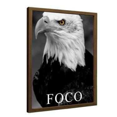 Imagem de Quadro Motivacional Foco da Águia - TACOLADO PAPEL DE PAREDE, 20 x 30c