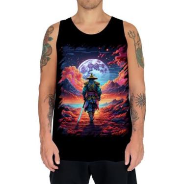 Imagem de Camiseta Regata Samurai Ronin Sunset Sem Mestre 6 - Kasubeck Store®, I