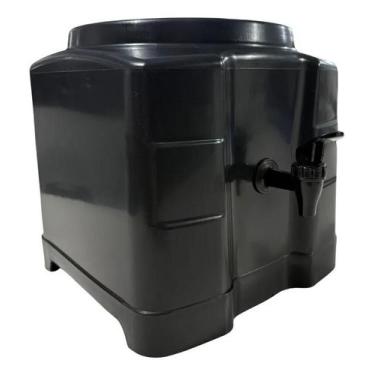 Imagem de Suporte P/ Galão D'Água Roma 10/20 Litros Preto de Polipropi - Congrat