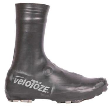 Imagem de Capa De Sapatilha Velotoze Latex MTB Cano Alto, Preto, M / M