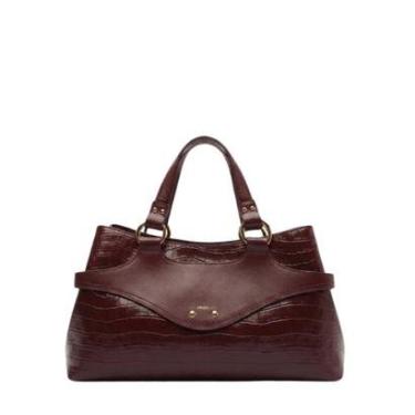 Imagem de Bolsa Tote Arezzo Grande Textura Croco-Feminino